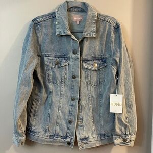 NWT Show Me Your Mumu Denim Jacket